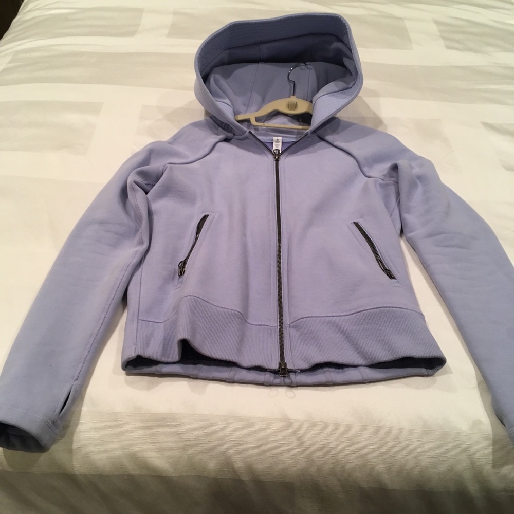 Lululemon Lilac hoodie Jaceket